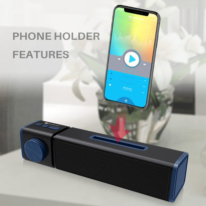 New Rixing NR4023 TWS Wireless Stereo Bluetooth Speaker, Support TF Card & MP3 & FM & Hands-free Call & 3.5mm AUX(Red) - Desktop Speaker by NewRixing | Online Shopping South Africa | PMC Jewellery | Buy Now Pay Later Mobicred