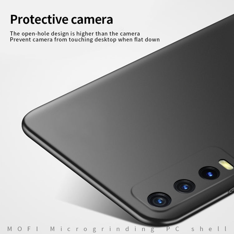 For vivo Y30 MOFI Frosted PC Ultra-thin Hard Case (Black) - vivo Cases by MOFI | Online Shopping South Africa | PMC Jewellery