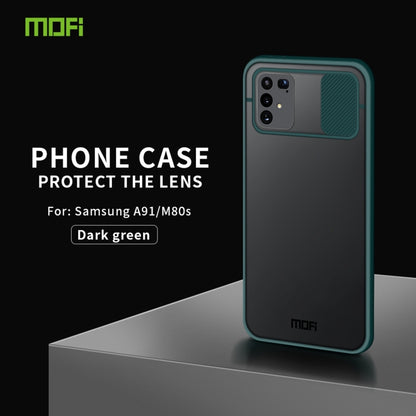 For Samsung Galaxy S10 Lite MOFI Xing Dun Series Translucent Frosted PC + TPU Privacy Anti-glare Shockproof All-inclusive Protective Case(Green) - Galaxy Phone Cases by MOFI | Online Shopping South Africa | PMC Jewellery