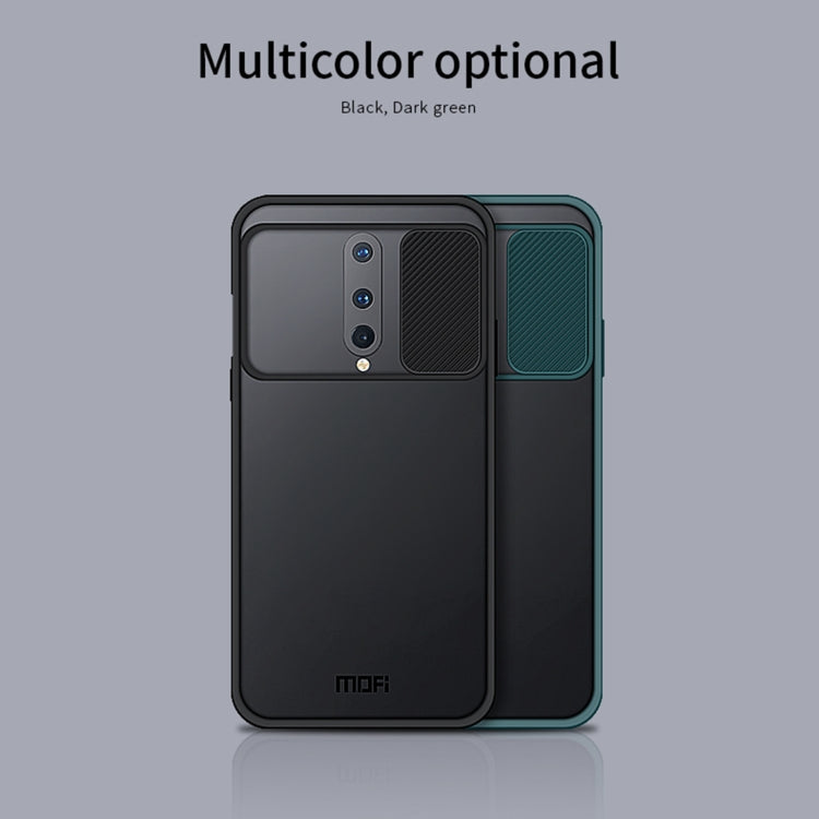 For OnePlus 8 MOFI Xing Dun Series Translucent Frosted PC + TPU Privacy Anti-glare Shockproof All-inclusive Protective Case(Green) - OnePlus Cases by MOFI | Online Shopping South Africa | PMC Jewellery