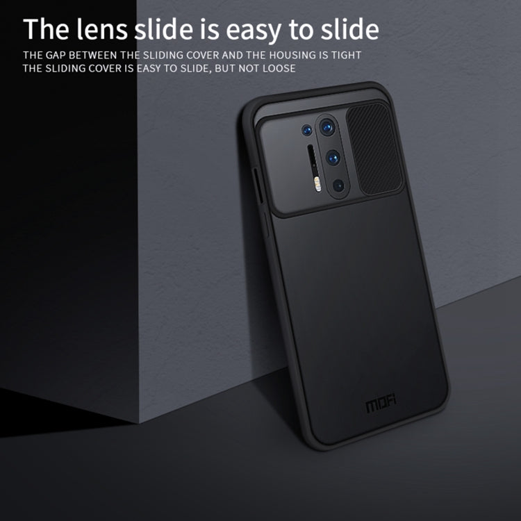 For OnePlus 8 Pro MOFI Xing Dun Series Translucent Frosted PC + TPU Privacy Anti-glare Shockproof All-inclusive Protective Case(Black) - OnePlus Cases by MOFI | Online Shopping South Africa | PMC Jewellery