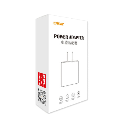 ENKAY Hat-Prince U036 18W USB QC3.0 Fast Charging Travel Charger Power Adapter, US Plug - USB Charger by ENKAY | Online Shopping South Africa | PMC Jewellery | Buy Now Pay Later Mobicred