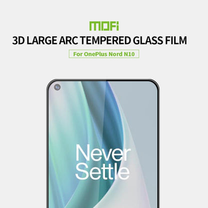 For OnePlus Nord N10 5G MOFI 9H 3D Explosion-proof Curved Screen Tempered Glass Film - OnePlus Tempered Glass by MOFI | Online Shopping South Africa | PMC Jewellery