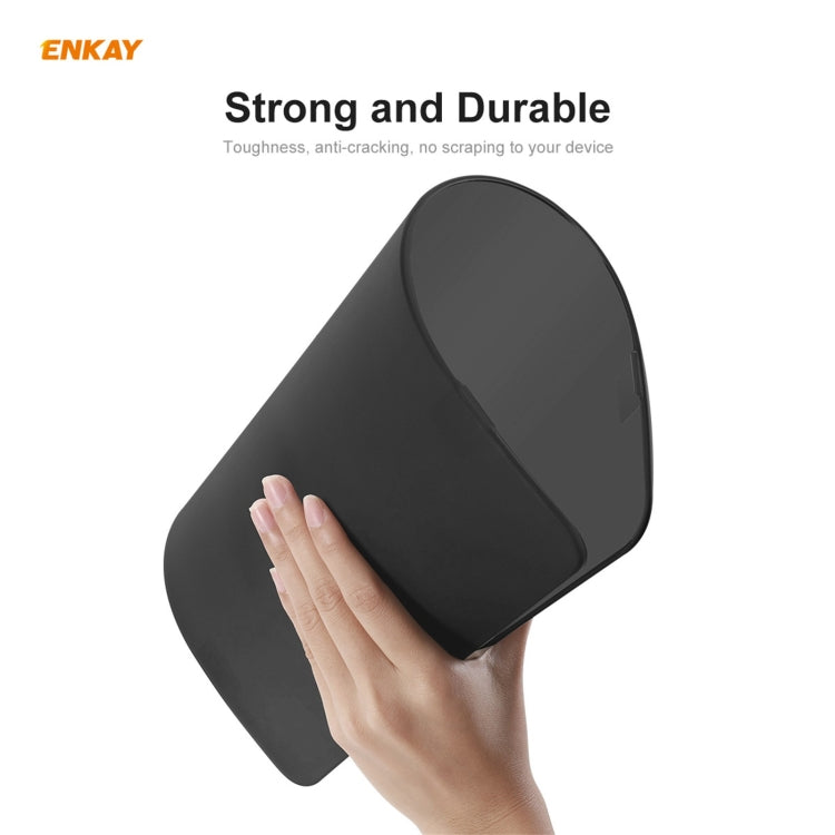 ENKAY 3 in 1 Matte Laptop Protective Case + US Version TPU Keyboard Film + Anti-dust Plugs Set for MacBook Pro 15.4 inch A1707 & A1990 (with Touch Bar)(Black) - MacBook Pro Cases by ENKAY | Online Shopping South Africa | PMC Jewellery | Buy Now Pay Later Mobicred