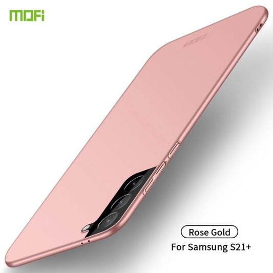 For Samsung Galaxy S21+ 5G MOFI Frosted PC Ultra-thin Hard Case(Rose Gold) - Galaxy S21+ 5G Cases by MOFI | Online Shopping South Africa | PMC Jewellery