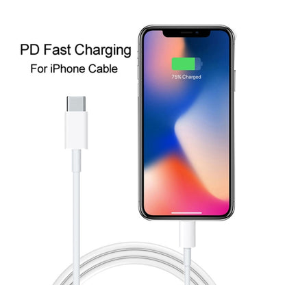 A2344 20W PD 3.0 Type-C / USB-C Folding Travel Charger + USB-C / Type-C to 8 Pin Fast Charging Data Cable Set, UK Plug, Length: 2m - USB Charger by PMC Jewellery | Online Shopping South Africa | PMC Jewellery | Buy Now Pay Later Mobicred