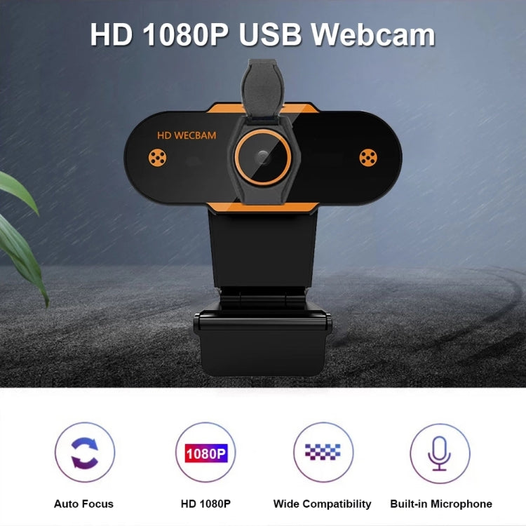 312 1080P HD USB 2.0 PC Desktop Camera Webcam with Mic, Cable Length: about 1.3m, Configuration:with Tripod - HD Camera by PMC Jewellery | Online Shopping South Africa | PMC Jewellery | Buy Now Pay Later Mobicred