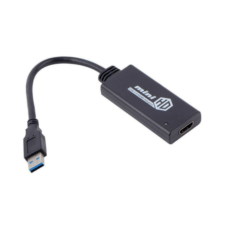 USB 3.0 to HDMI HD Converter Cable Adapter with Audio, Cable Length: 20cm - Adapter by PMC Jewellery | Online Shopping South Africa | PMC Jewellery | Buy Now Pay Later Mobicred