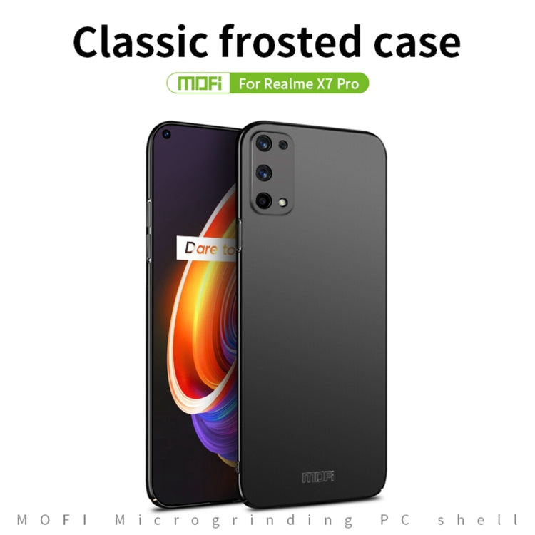 For OPPO Realme X7 Pro MOFI Frosted PC Ultra-thin Hard Case(Rose Gold) - Realme Cases by MOFI | Online Shopping South Africa | PMC Jewellery