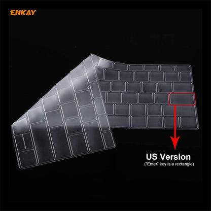 ENKAY Ultrathin Soft TPU Keyboard Protector Film For Huawei MateBook 13 inch, US Version - Keyboard Protector by ENKAY | Online Shopping South Africa | PMC Jewellery | Buy Now Pay Later Mobicred