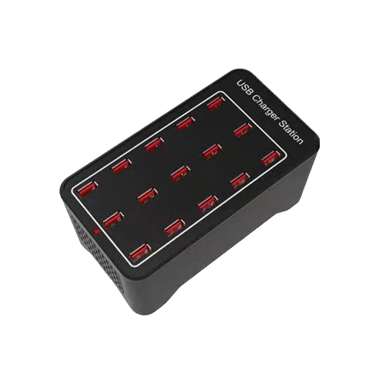 XLD-A7 100W 15 USB Ports Fast Charger Station Smart Charger, AC 110-240V, Plug Size:EU Plug - Multifunction Charger by PMC Jewellery | Online Shopping South Africa | PMC Jewellery | Buy Now Pay Later Mobicred