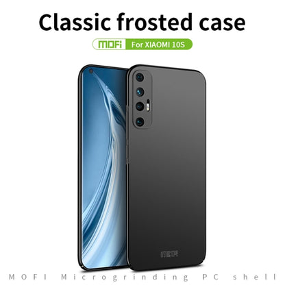 For Xiaomi Mi 10S MOFI Frosted PC Ultra-thin Hard Case(Red) - Xiaomi Cases by MOFI | Online Shopping South Africa | PMC Jewellery