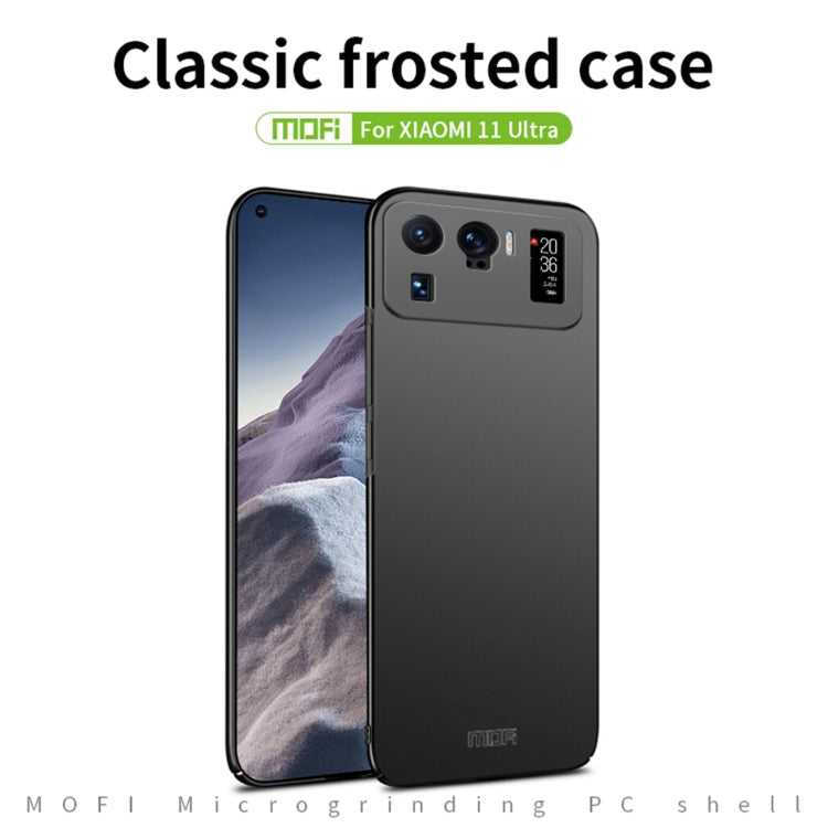 For Xiaomi Mi 11 Ultra MOFI Frosted PC Ultra-thin Hard Case(Red) - Xiaomi Cases by MOFI | Online Shopping South Africa | PMC Jewellery