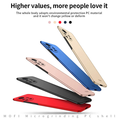 For Huawei Nova 8 Pro MOFI Frosted PC Ultra-thin Hard Case(Gold) - Huawei Cases by MOFI | Online Shopping South Africa | PMC Jewellery