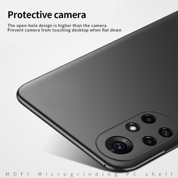 For Huawei Nova 8 Pro MOFI Frosted PC Ultra-thin Hard Case(Gold) - Huawei Cases by MOFI | Online Shopping South Africa | PMC Jewellery