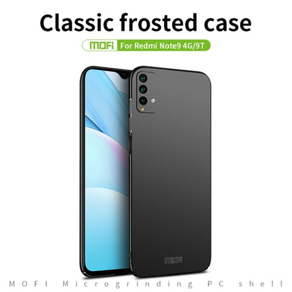 For Xiaomi Redmi 9T / Note 9 4G / 9 Power MOFI Frosted PC Ultra-thin Hard Case(Rose gold) - Xiaomi Cases by MOFI | Online Shopping South Africa | PMC Jewellery