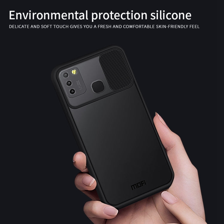 For Infinix Smart 5 X657 / Hot 10 Lite MOFI Xing Dun Series Translucent Frosted PC + TPU Privacy Anti-glare Shockproof All-inclusive Protective Case(Black) - Infinix Cases by MOFI | Online Shopping South Africa | PMC Jewellery