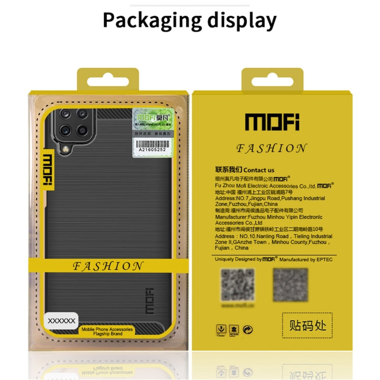 For Nokia G10 / G20 / 6.3 MOFI Gentleness Series Brushed Texture Carbon Fiber Soft TPU Case(Gray) - Nokia Cases by MOFI | Online Shopping South Africa | PMC Jewellery