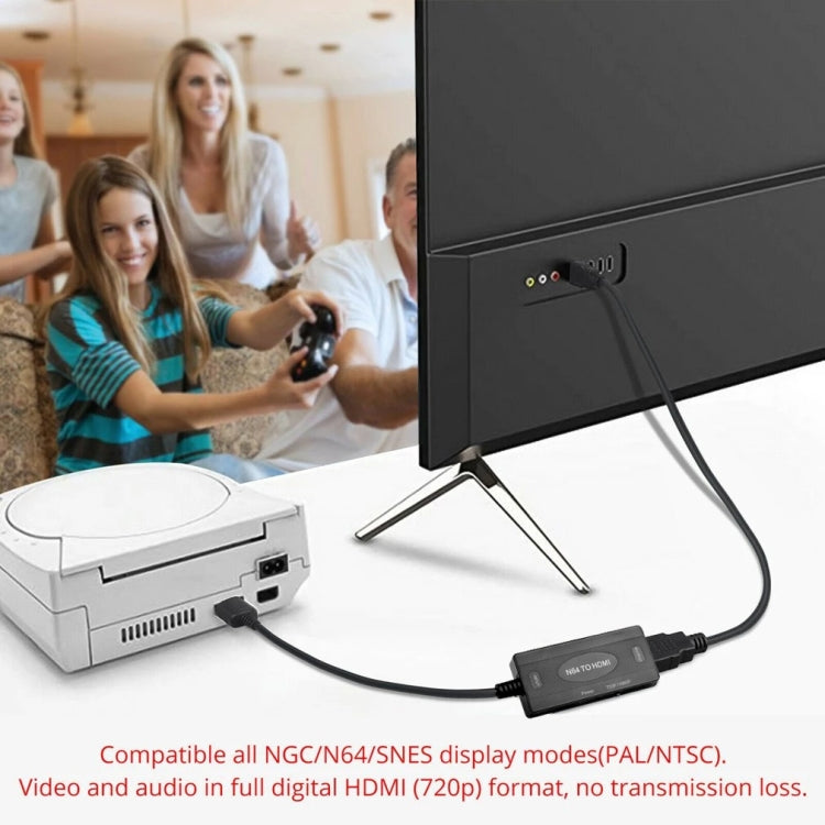 1080P N64 to HDMI Digital Analog Converter Video Cable Adapter - Converter by PMC Jewellery | Online Shopping South Africa | PMC Jewellery | Buy Now Pay Later Mobicred