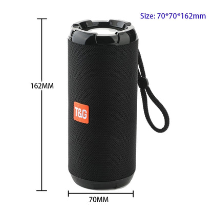 T&G TG621 Portable Waterproof 3D Stereo Wireless Speaker, Support FM Radio / TWS / TF Card(Gray) - Waterproof Speaker by T&G | Online Shopping South Africa | PMC Jewellery | Buy Now Pay Later Mobicred