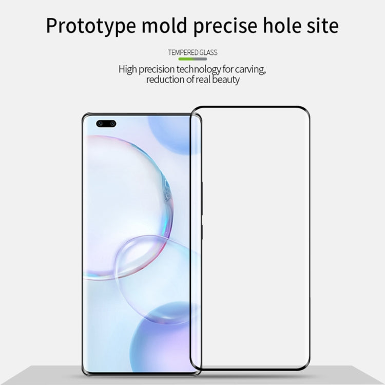 For Honor 50 Pro MOFI 9H 3D Explosion-Proof Hot Bending Full Screen Tempered Glass Film(Black) - Honor Tempered Glass by MOFI | Online Shopping South Africa | PMC Jewellery