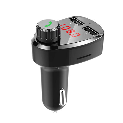 G13 Car MP3 Player Bluetooth Hands-free Device FM Transmitter Car Kit Dual USB Fast Charger - Bluetooth Car Kits by PMC Jewellery | Online Shopping South Africa | PMC Jewellery | Buy Now Pay Later Mobicred