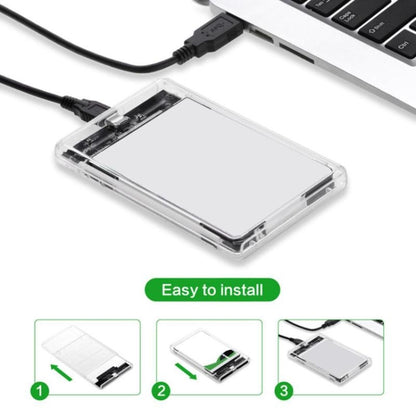 2.5 Inch SATA to USB 3.1 Gen 2 Portable Enclosure - HDD Enclosure by PMC Jewellery | Online Shopping South Africa | PMC Jewellery | Buy Now Pay Later Mobicred