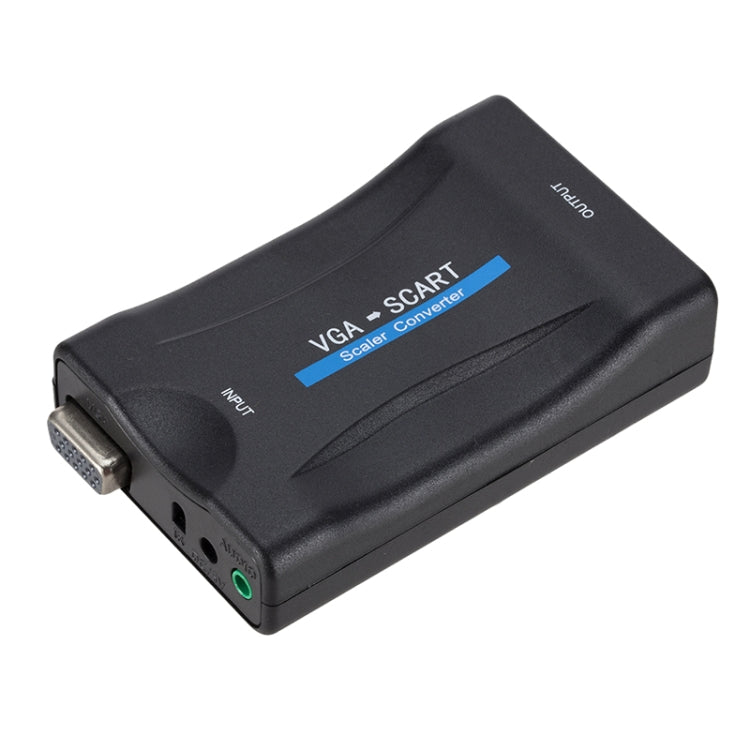 1080P VGA to SCART Audio Video Converter Adapter - VGA Converter by PMC Jewellery | Online Shopping South Africa | PMC Jewellery | Buy Now Pay Later Mobicred