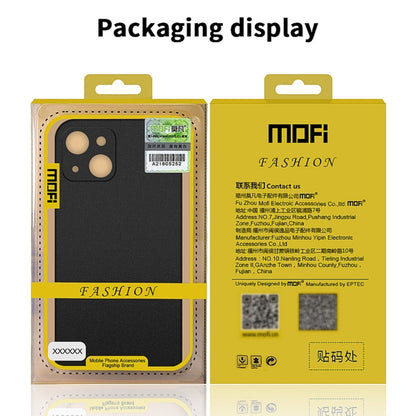 For iPhone 13 MOFI Fandun Series Frosted PC Ultra-thin All-inclusive Protective Case(Black) - iPhone 13 Cases by MOFI | Online Shopping South Africa | PMC Jewellery