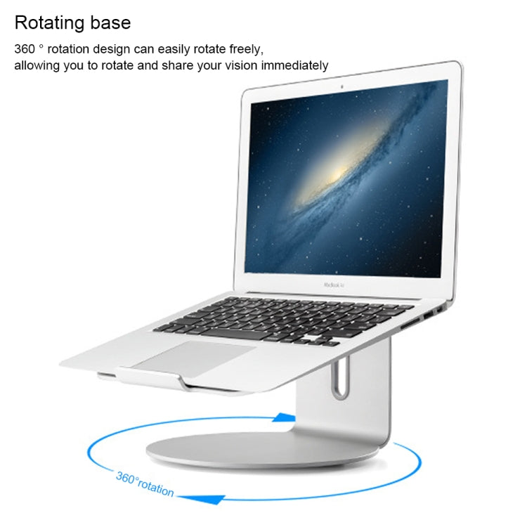 AP-2S Aluminum Alloy Laptop Stand 360 Degrees Rotating Radiator - Laptop Stand by PMC Jewellery | Online Shopping South Africa | PMC Jewellery | Buy Now Pay Later Mobicred