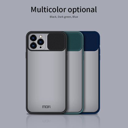 For iPhone 13 Pro Max MOFI Translucent Frosted PC + TPU Phone Case(Blue) - iPhone 13 Cases by MOFI | Online Shopping South Africa | PMC Jewellery