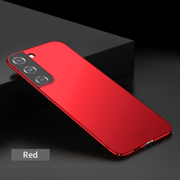 For Samsung Galaxy S22+ 5G MOFI Frosted PC Ultra-thin Hard Phone Case(Red) - Galaxy S22+ 5G Cases by MOFI | Online Shopping South Africa | PMC Jewellery