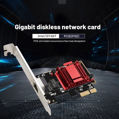 Gigabit Diskless PCIe Network Card High Speed Stable Connect Network Adapter - Add-on Cards by PMC Jewellery | Online Shopping South Africa | PMC Jewellery | Buy Now Pay Later Mobicred