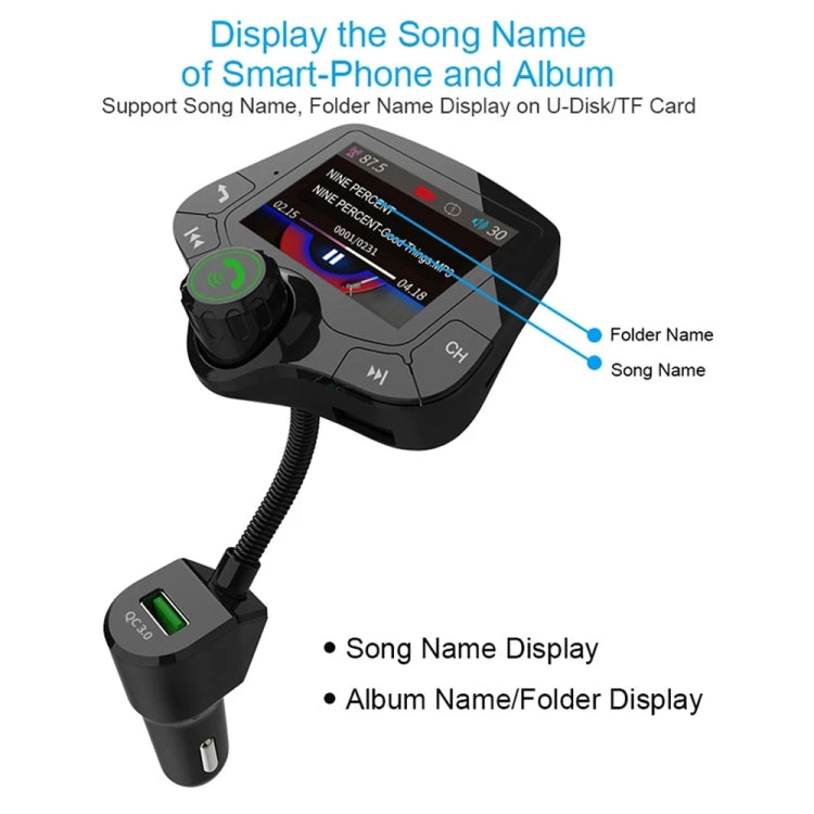 G24 Car Bluetooth MP3 Player with Wireless FM Transmitter - Bluetooth Car Kits by PMC Jewellery | Online Shopping South Africa | PMC Jewellery | Buy Now Pay Later Mobicred