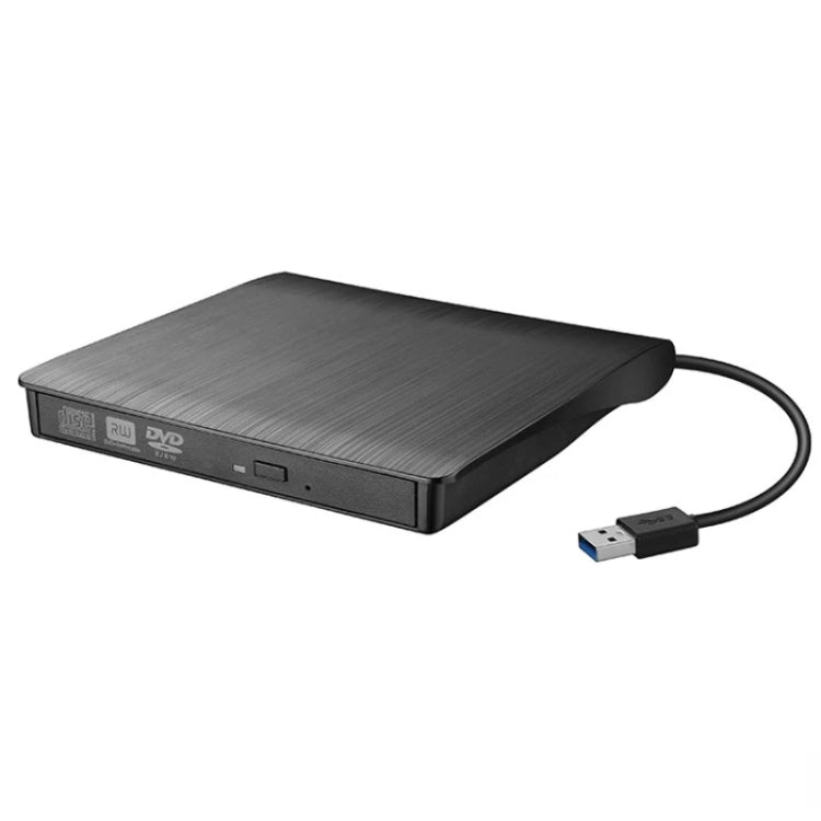 USB 3.0 Brushed External CD / DVD-RW Optical Drive Player - Rewritable Drive by PMC Jewellery | Online Shopping South Africa | PMC Jewellery | Buy Now Pay Later Mobicred