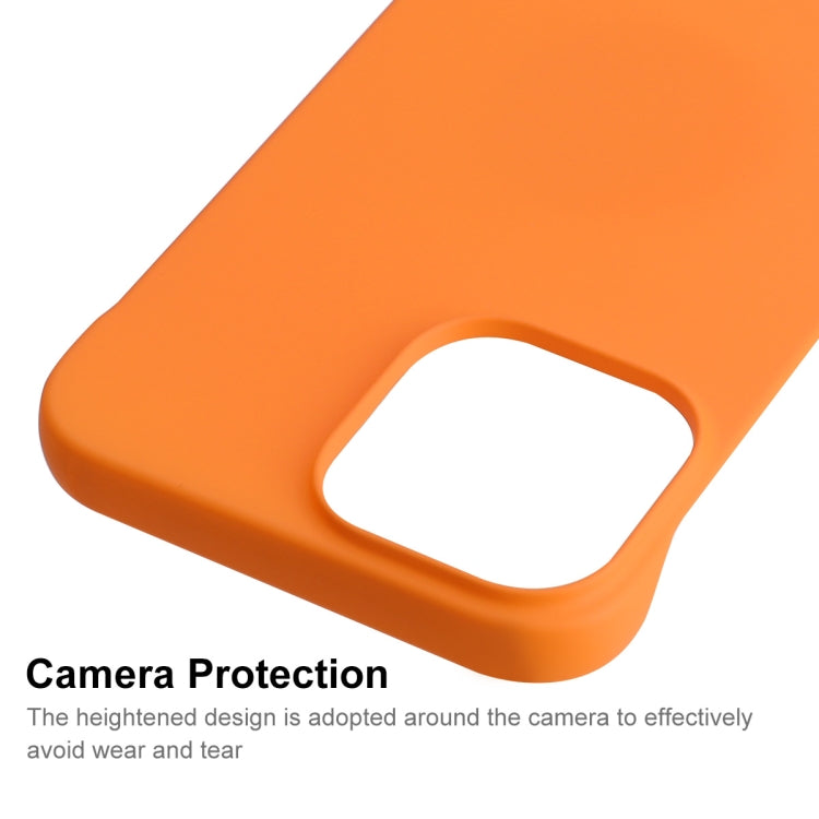 For iPhone 12 / 12 Pro ENKAY Matte Frameless Hard PC Case(Orange) - iPhone 12 / 12 Pro Cases by ENKAY | Online Shopping South Africa | PMC Jewellery | Buy Now Pay Later Mobicred