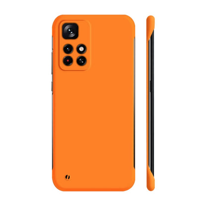 For Xiaomi Redmi Note 11 Pro / Pro+ 5G ENKAY Matte Frameless Hard PC Case(Orange) - Xiaomi Cases by ENKAY | Online Shopping South Africa | PMC Jewellery | Buy Now Pay Later Mobicred