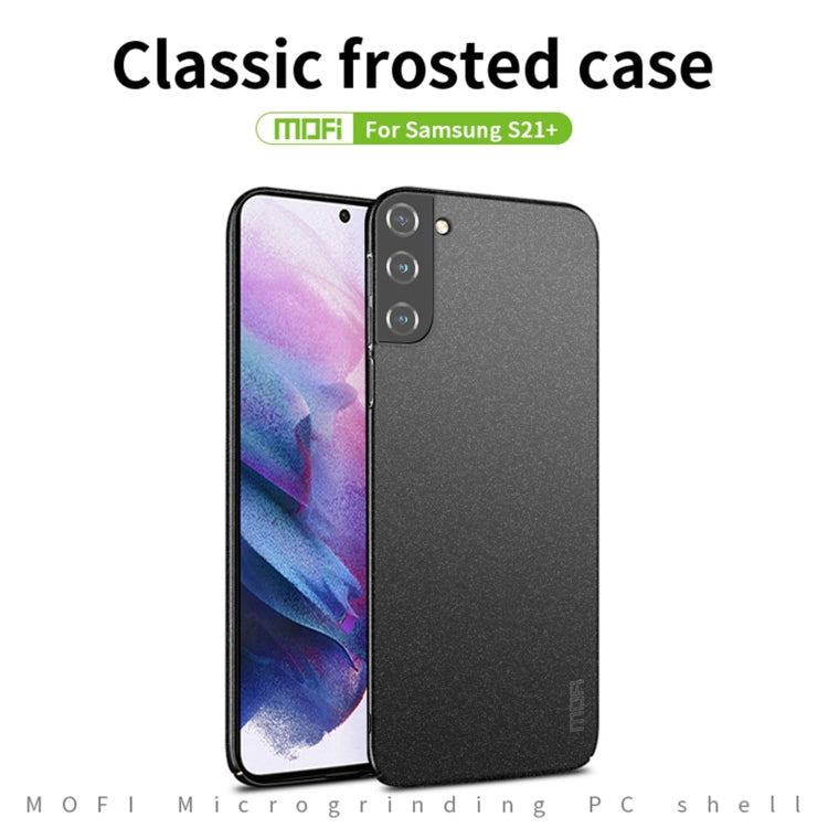 For Samsung Galaxy S21+ 5G MOFI Fandun Series Frosted Ultra-thin PC Hard Phone Case(Black) - Galaxy S21+ 5G Cases by MOFI | Online Shopping South Africa | PMC Jewellery