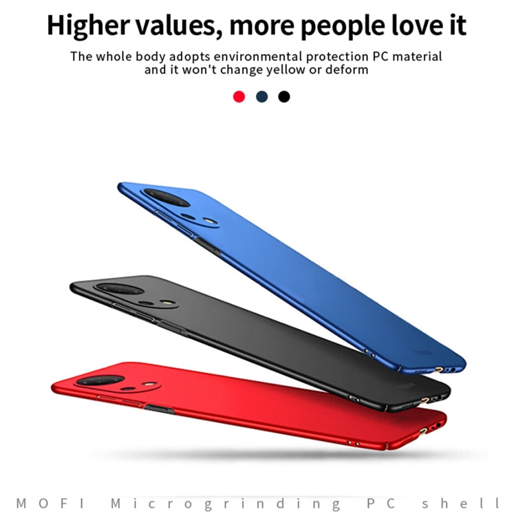 For Honor Play 30 Plus MOFI Frosted PC Ultra-thin Hard Case(Red) - Honor Cases by MOFI | Online Shopping South Africa | PMC Jewellery