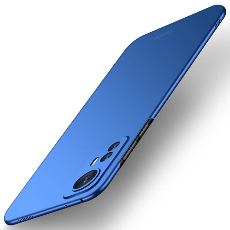 For Xiaomi 12 Pro MOFI Frosted PC Ultra-thin Hard Phone Case(Blue) - Xiaomi Cases by MOFI | Online Shopping South Africa | PMC Jewellery