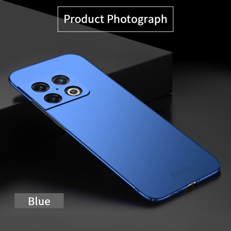 For OnePlus 10 Pro MOFI Frosted PC Ultra-thin Hard Phone Case(Blue) - OnePlus Cases by MOFI | Online Shopping South Africa | PMC Jewellery