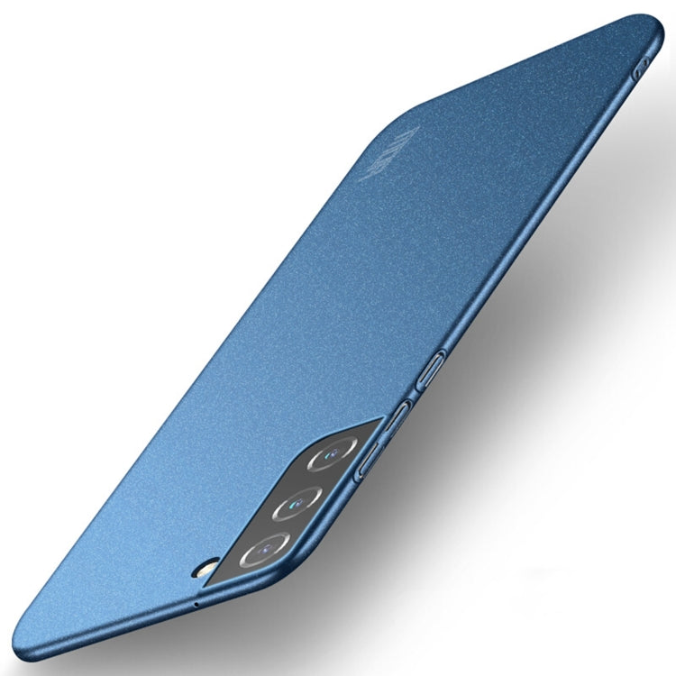 For Samsung Galaxy S22+ 5G MOFI Fandun Series Frosted Ultra-thin PC Hard Phone Case(Blue) - Galaxy S22+ 5G Cases by MOFI | Online Shopping South Africa | PMC Jewellery