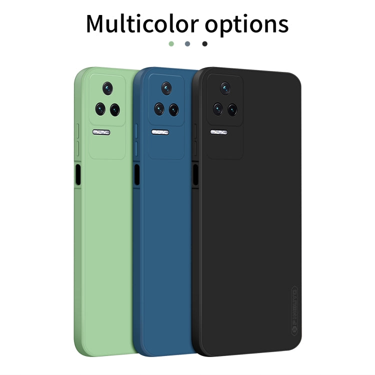 For Xiaomi Redmi K40S PINWUYO Sense Series Liquid Silicone TPU Phone Case(Green) - More Brand by PINWUYO | Online Shopping South Africa | PMC Jewellery | Buy Now Pay Later Mobicred