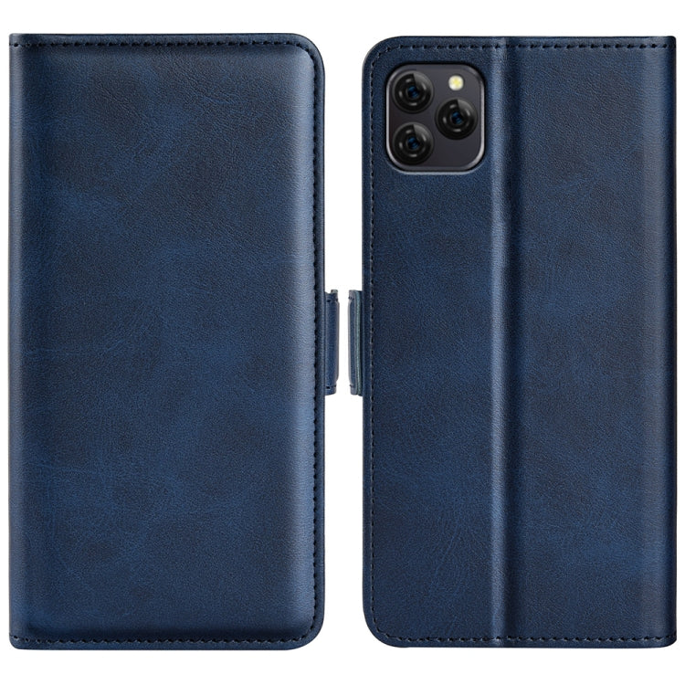 For Blackview A95 Dual-side Magnetic Buckle Leather Phone Case(Dark Blue) - More Brand by PMC Jewellery | Online Shopping South Africa | PMC Jewellery | Buy Now Pay Later Mobicred