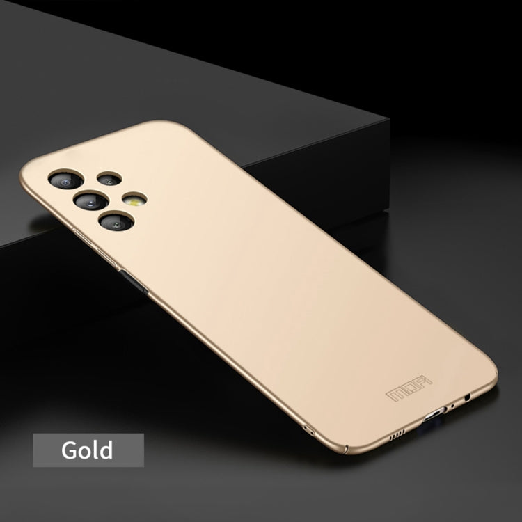 For Samsung Galaxy A32 5G MOFI Frosted PC Ultra-thin Hard Phone Case(Gold) - Galaxy Phone Cases by MOFI | Online Shopping South Africa | PMC Jewellery