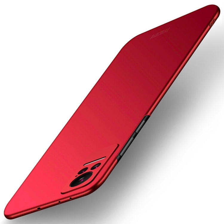 For Xiaomi Civi MOFI Frosted PC Ultra-thin Hard Case(Red) - Xiaomi Cases by MOFI | Online Shopping South Africa | PMC Jewellery