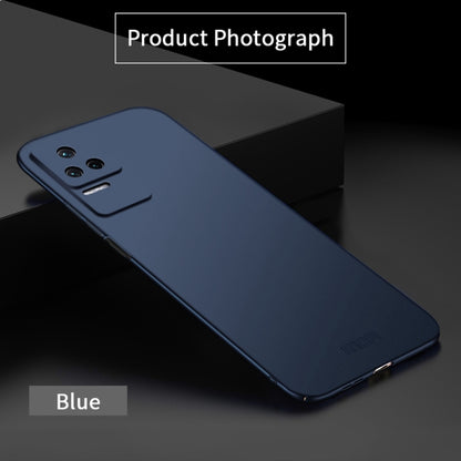 For Xiaomi Redmi K50 / K50 Pro MOFI Frosted PC Ultra-thin Hard  Phone Case(Blue) - Xiaomi Cases by MOFI | Online Shopping South Africa | PMC Jewellery