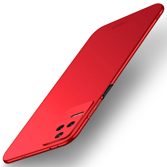 For Xiaomi Redmi K50 / K50 Pro MOFI Frosted PC Ultra-thin Hard  Phone Case(Red) - Xiaomi Cases by MOFI | Online Shopping South Africa | PMC Jewellery