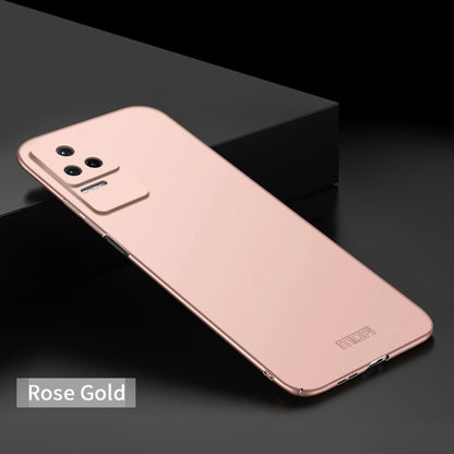 For Xiaomi Redmi K50 / K50 Pro MOFI Frosted PC Ultra-thin Hard  Phone Case(Rose Gold) - Xiaomi Cases by MOFI | Online Shopping South Africa | PMC Jewellery