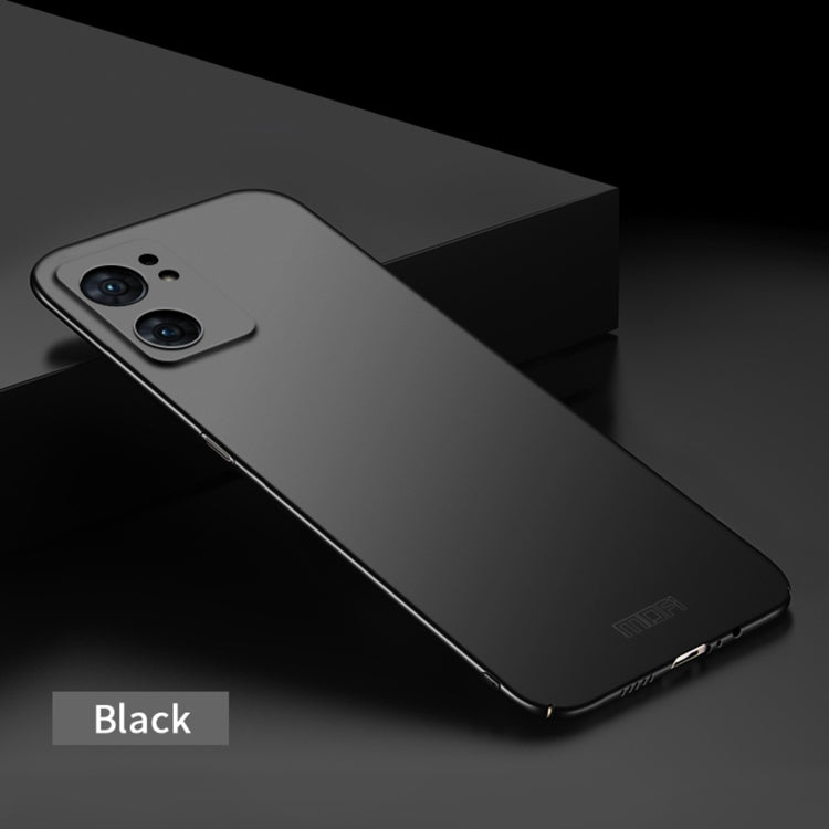 For OPPO Reno7 5G Global / Find X5 Lite MOFI Frosted PC Ultra-thin Hard Case(Black) - OPPO Cases by MOFI | Online Shopping South Africa | PMC Jewellery